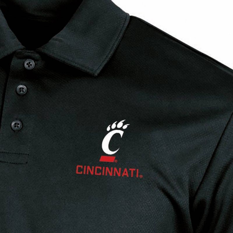 slide 3 of 3, NCAA Cincinnati Bearcats Men's Polo T-Shirt - XL, 1 ct