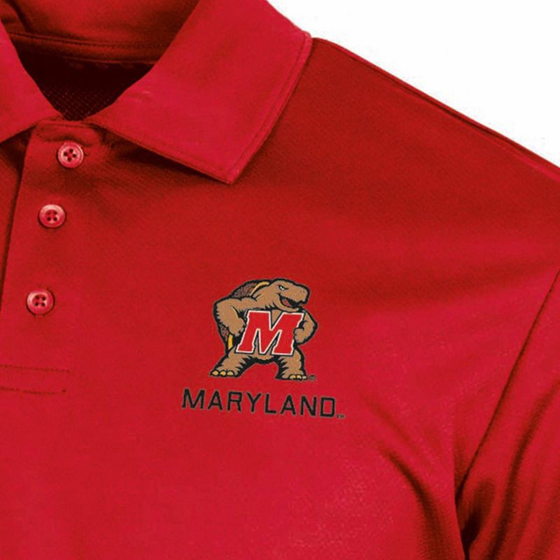 slide 3 of 3, NCAA Maryland Terrapins Men's Polo T-Shirt - XL, 1 ct