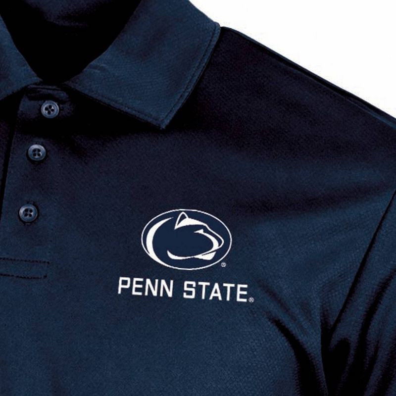 slide 3 of 3, NCAA Penn State Nittany Lions Men's Polo T-Shirt - M, 1 ct