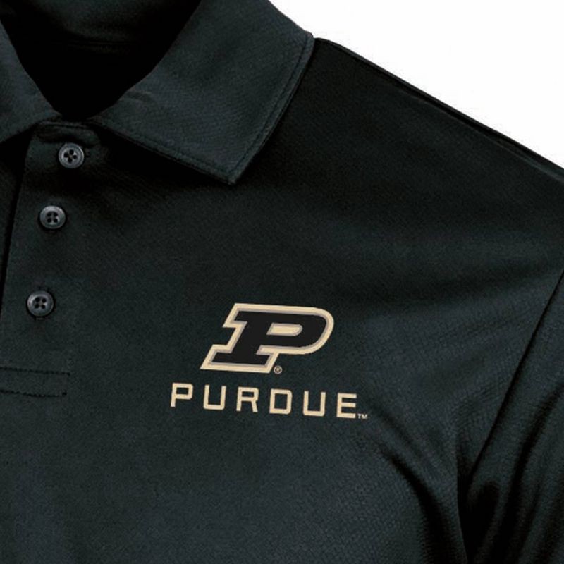 slide 3 of 3, NCAA Purdue Boilermakers Men's Polo T-Shirt - S, 1 ct