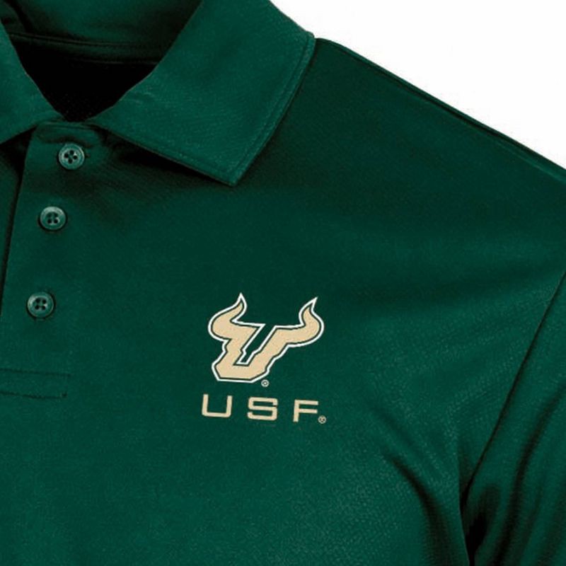 slide 3 of 3, NCAA South Florida Bulls Men's Polo T-Shirt - S, 1 ct
