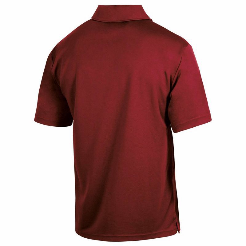 slide 2 of 3, NCAA USC Trojans Men's Polo T-Shirt - M: Lightweight Polyester, Standard Fit, 1 ct