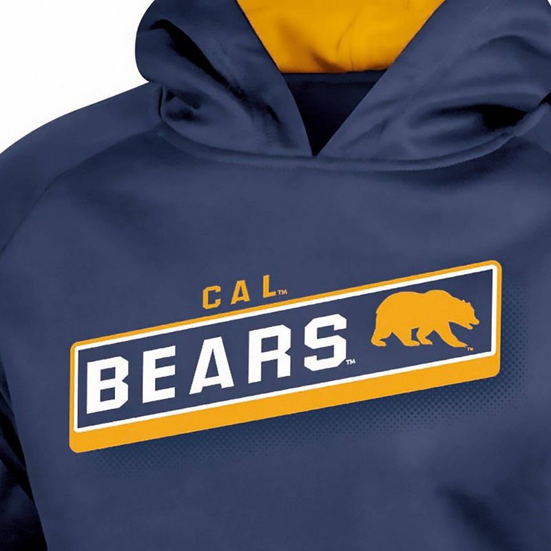 slide 3 of 3, NCAA Cal Golden Bears Boys' Gray Hooded Sweatshirt - XL, 1 ct