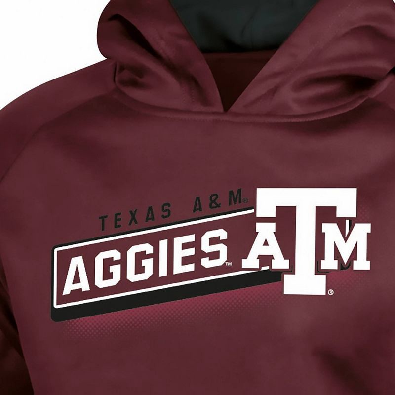 NCAA Texas A&M Aggies Boys' Gray Hooded Sweatshirt - S 1 ct | shipt