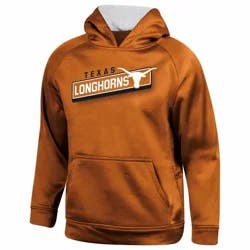 NCAA Texas Longhorns Boys' Gray Hooded Sweatshirt - XS