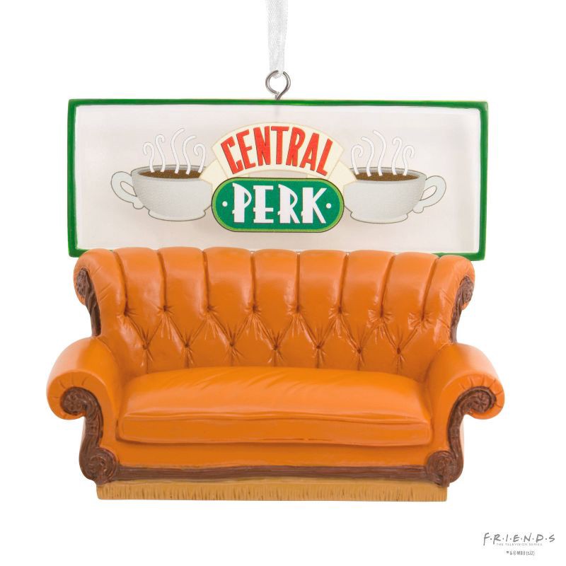 slide 3 of 5, Hallmark Resin Figural Central Perk Couch, 1 ct