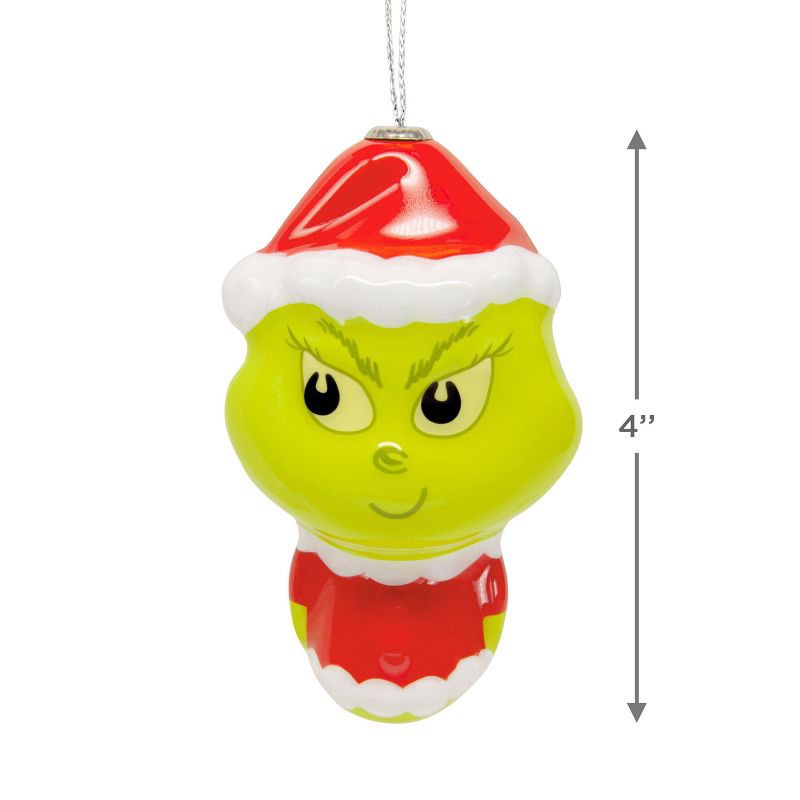 slide 4 of 7, Hallmark Decoupage Figural Grinch Target, 1 ct