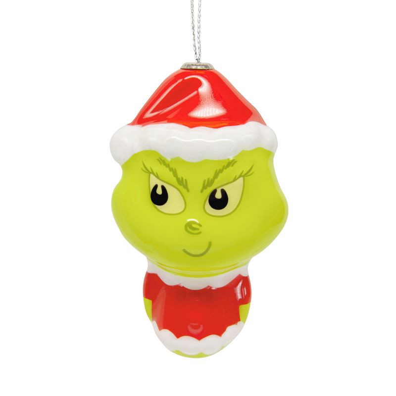 slide 1 of 7, Hallmark Decoupage Figural Grinch Target, 1 ct