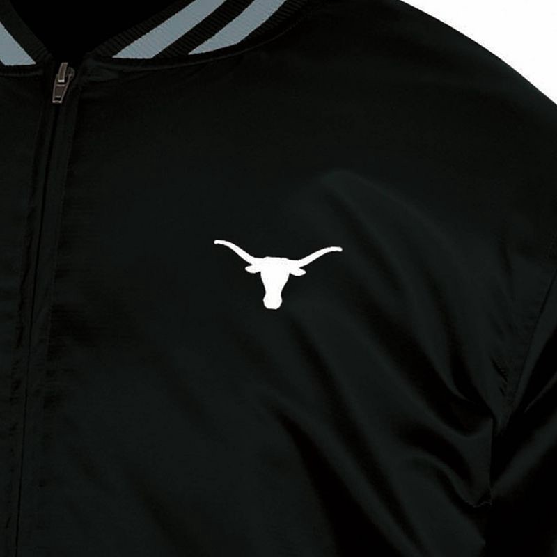 slide 3 of 3, NCAA Texas Longhorns Men's Jacket - M: Lightweight Pullover Sweatshirt, Crew Neck, 1 ct