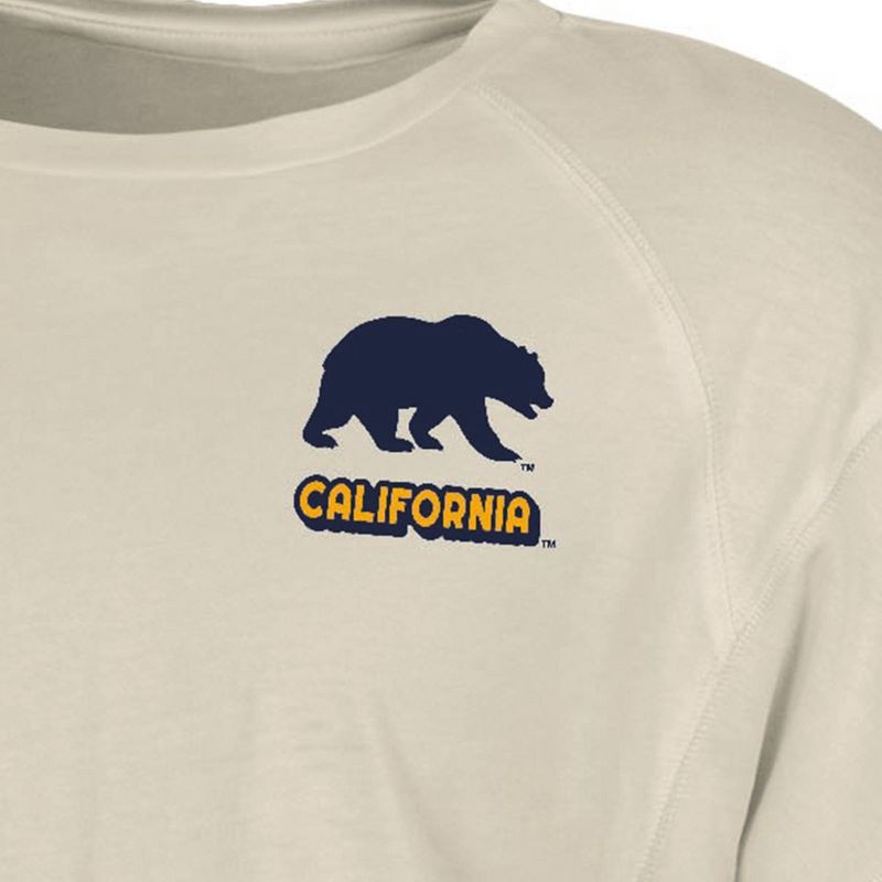 slide 3 of 3, NCAA Cal Golden Bears Women's Long Sleeve Cream T-Shirt - XL, 1 ct