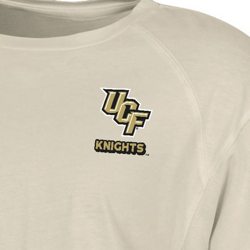 slide 3 of 3, NCAA UCF Knights Women's Long Sleeve Cream T-Shirt - XL, 1 ct