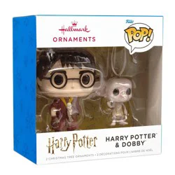 Hallmark Resin Figural Pop and Buddy Funko Harry Potter and Dobby