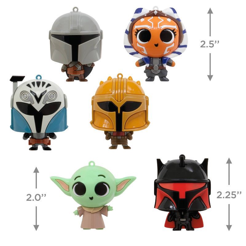 slide 2 of 3, Hallmark PVC Figural Mandalorian Set, 1 ct