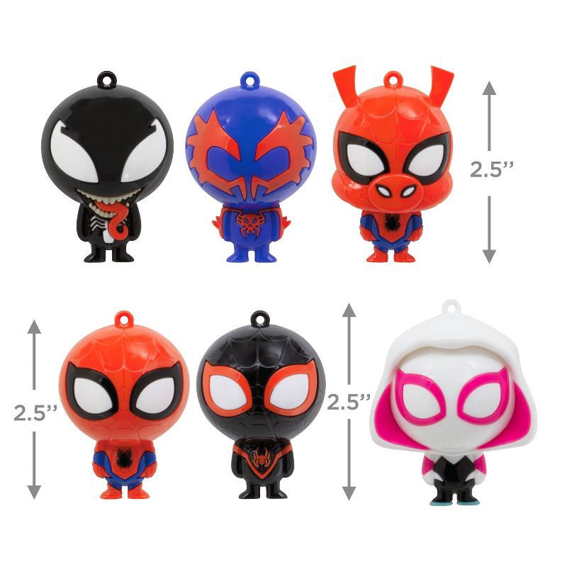 slide 2 of 3, Hallmark PVC Figural Marvel Spiderverse Set, 1 ct