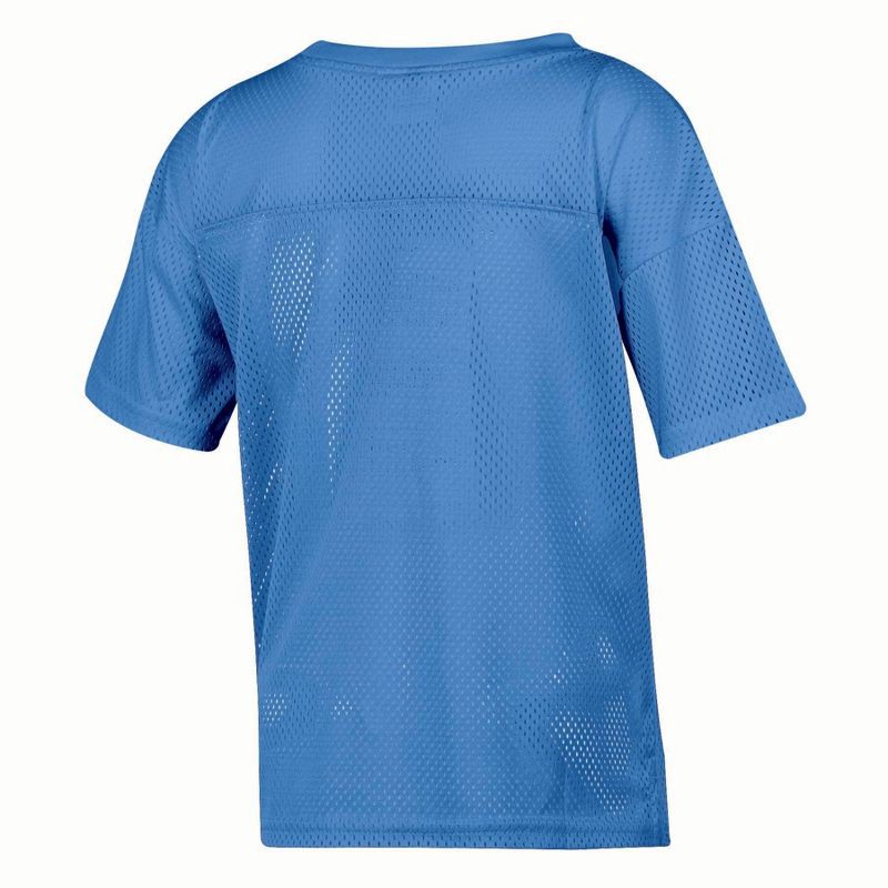 slide 2 of 3, NCAA North Carolina Tar Heels Girls' White Jersey - M: Lightweight V Neck Pullover, 1 ct