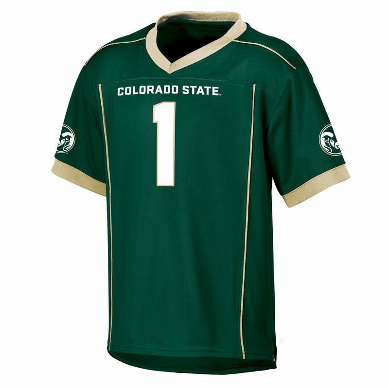 slide 1 of 3, NCAA Colorado State Rams Boys' Jersey - XS, 1 ct