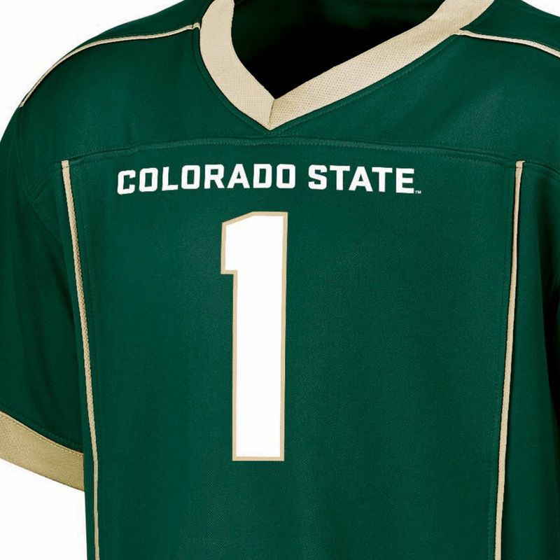 slide 3 of 3, NCAA Colorado State Rams Boys' Jersey - S, 1 ct