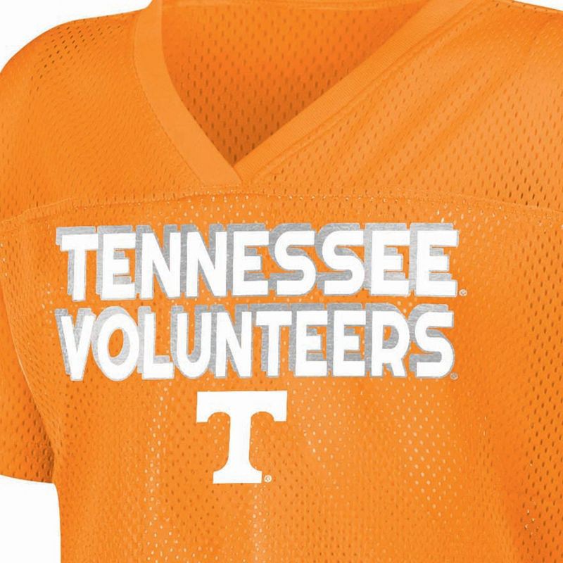 slide 3 of 3, NCAA Tennessee Volunteers Girls' White Jersey - L, 1 ct