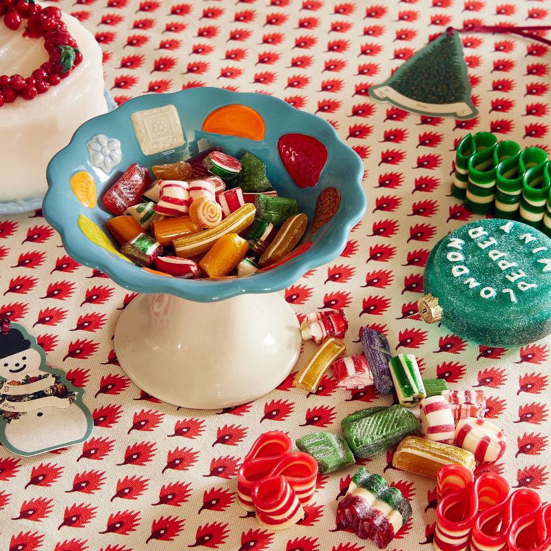 slide 2 of 4, John Derian for Target Stoneware Footed Candy Dish, 1 ct