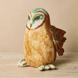 John Derian for Target 13" Owl Pillow