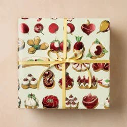 John Derian for Target 25 sq ft Premium Christmas Gift Wrap Cookies