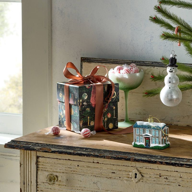 slide 2 of 4, John Derian for Target Glass House Ornament, 1 ct