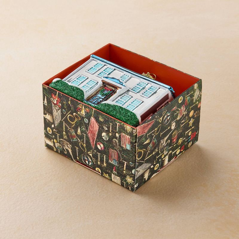 slide 3 of 4, John Derian for Target Glass House Ornament, 1 ct