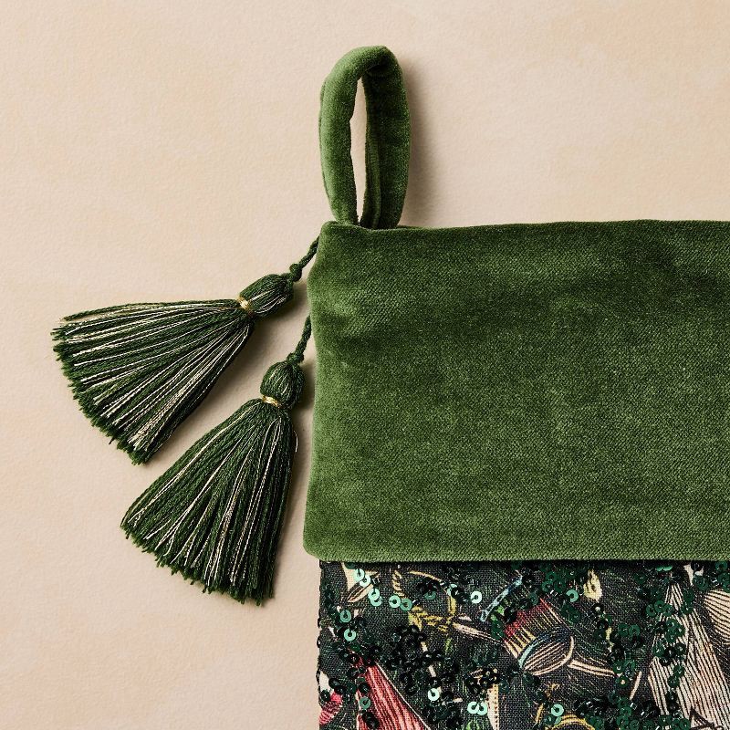 slide 3 of 3, John Derian for Target Toy Print Stocking, 1 ct