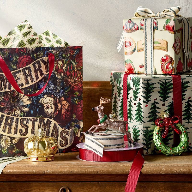 slide 2 of 4, John Derian for Target Glass Deer Ornament, 1 ct