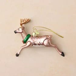John Derian for Target Glass Deer Ornament