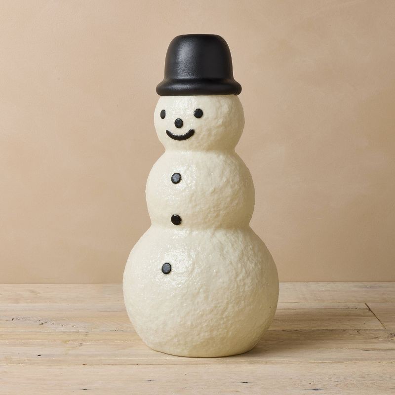 slide 3 of 5, John Derian for Target 14" Snowman Lit Blow Mold, 1 ct
