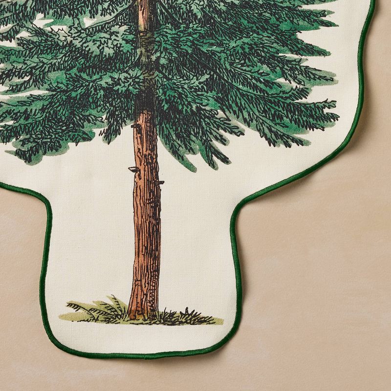 slide 3 of 3, John Derian for Target 90"x14" Tree Table Runner, 1 ct