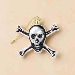 John Derian for Target Glass Skull Ornament