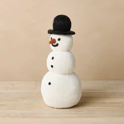 John Derian for Target 13.5" Snowman Beaded Pillow