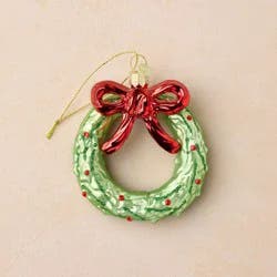 John Derian for Target Glass Wreath Ornament