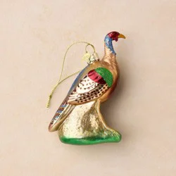 John Derian for Target Glass Turkey Ornament