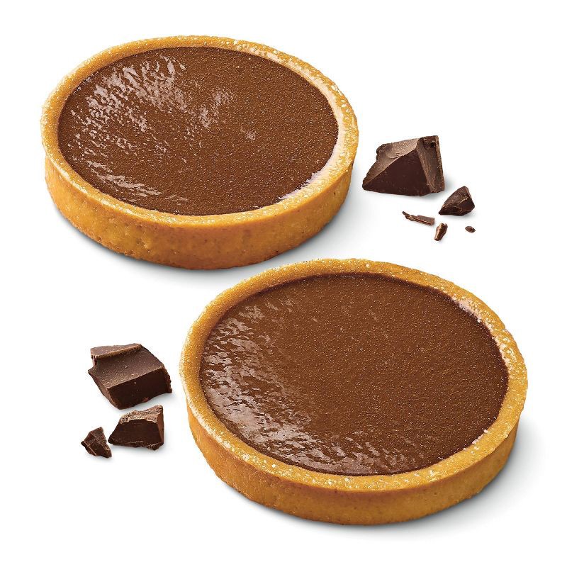 slide 4 of 4, Frozen Chocolate Tarts - 5.6oz/2ct - Favorite Day™, 5.6 oz, 2 ct