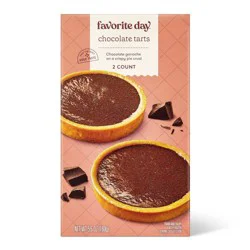 Frozen Chocolate Tarts - 5.6oz/2ct - Favorite Day™
