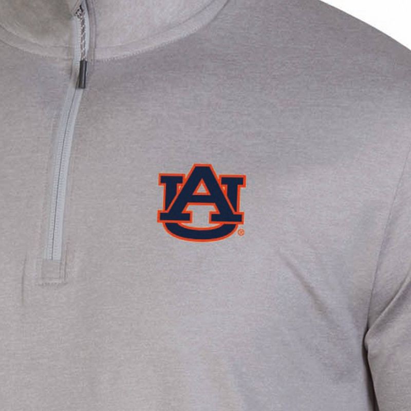 slide 3 of 3, NCAA Auburn Tigers Men's 1/4 Zipped Pullover - XL, 1 ct