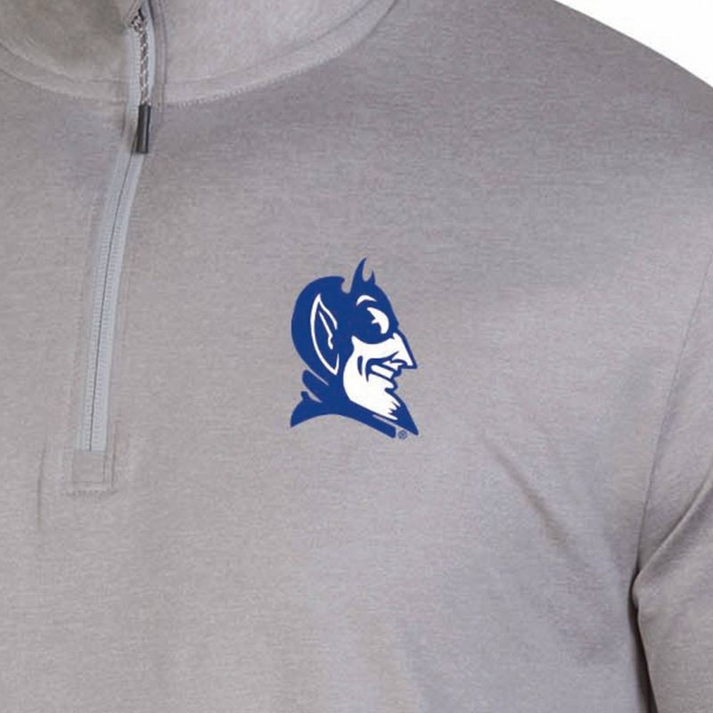 slide 3 of 3, NCAA Duke Blue Devils Men's 1/4 Zipped Pullover - S, 1 ct