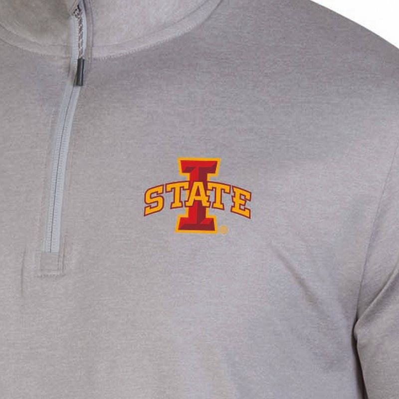 slide 3 of 3, NCAA Iowa State Cyclones Men's 1/4 Zipped Pullover - XL, 1 ct