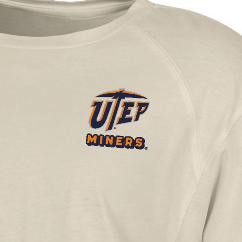 slide 3 of 3, NCAA UTEP Miners Women's Long Sleeve Cream T-Shirt - S, 1 ct
