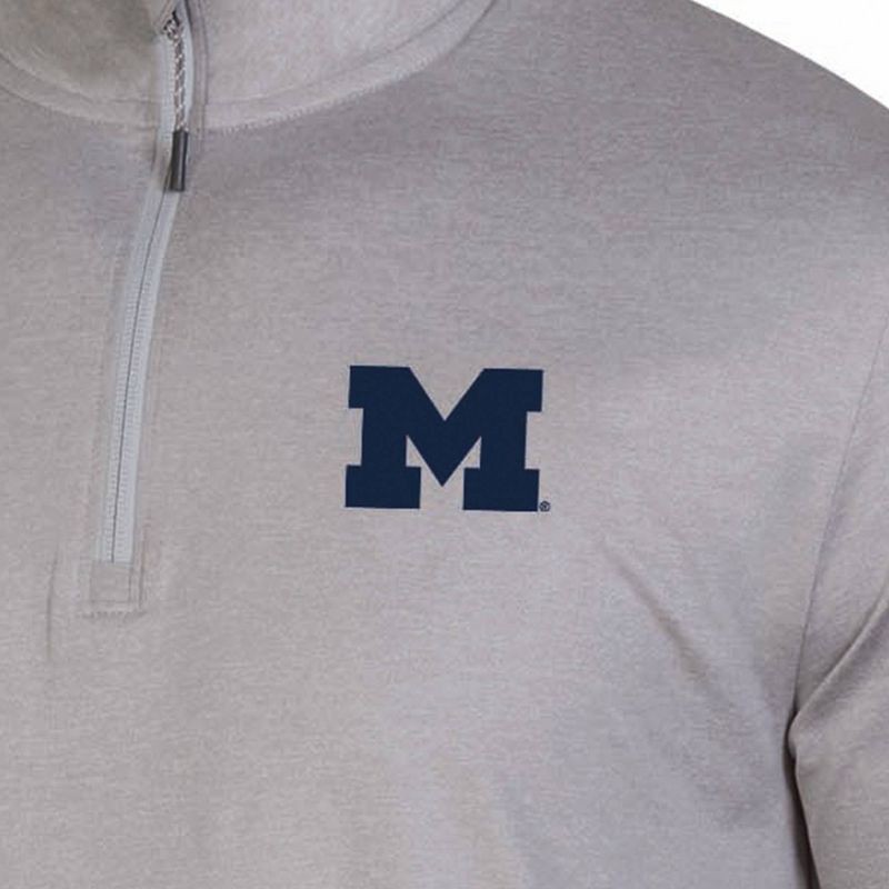 slide 3 of 3, NCAA Michigan Wolverines Men's 1/4 Zipped Pullover - XXL, 1 ct