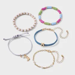 Girls' 5pk Western Bracelet Set - Cat & Jack™