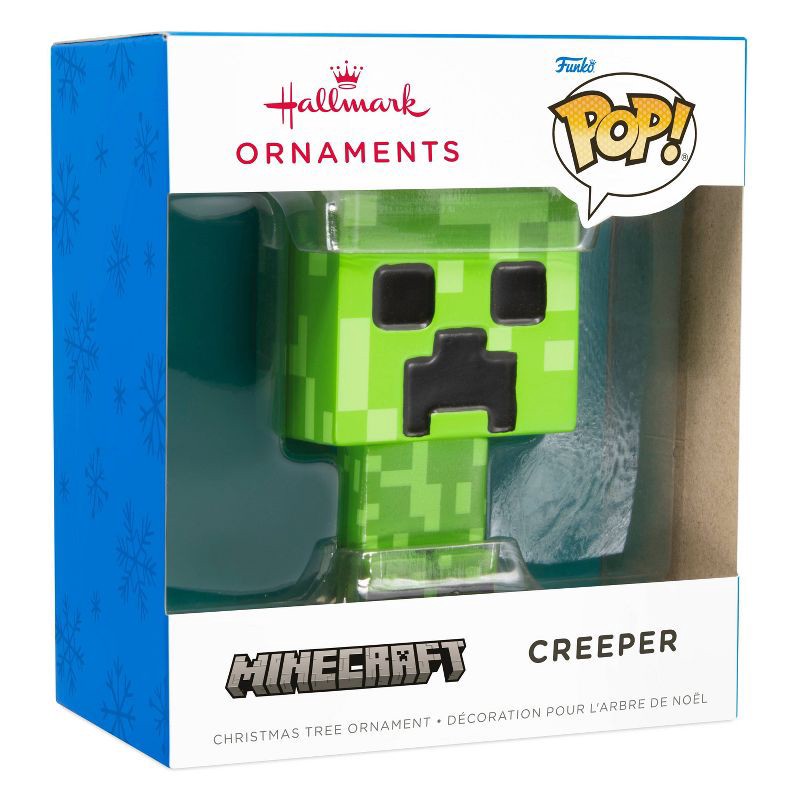 slide 1 of 1, Hallmark Resin Figural Funko Minecraft Creeper, 1 ct