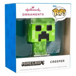 Hallmark Resin Figural Funko Minecraft Creeper