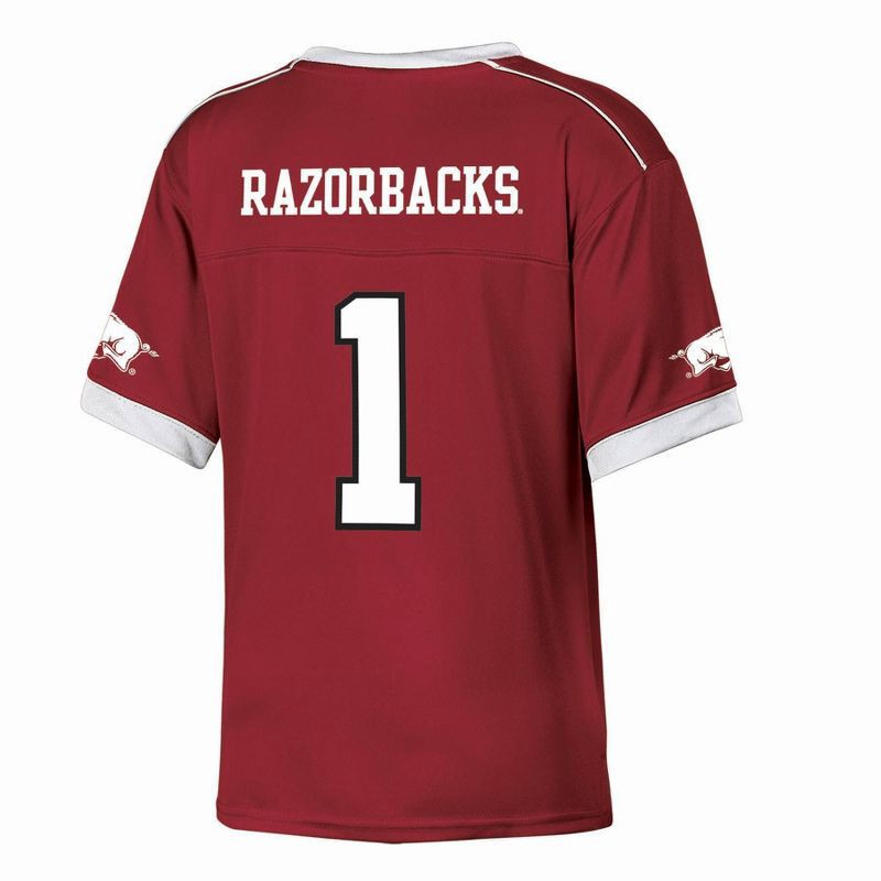 slide 2 of 3, NCAA Arkansas Razorbacks Boys' Jersey - S, 1 ct