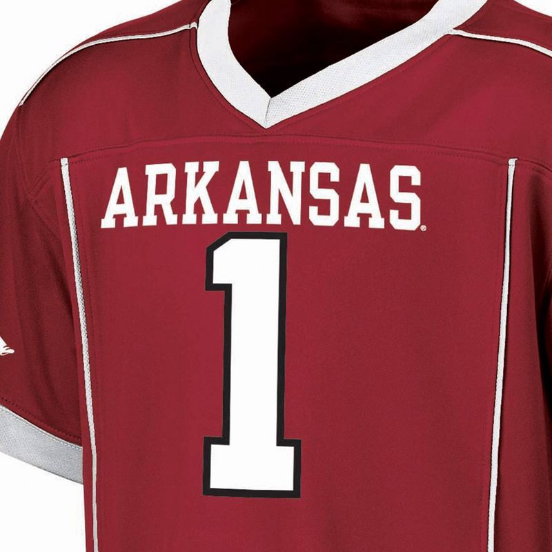 slide 3 of 3, NCAA Arkansas Razorbacks Boys' Jersey - L, 1 ct