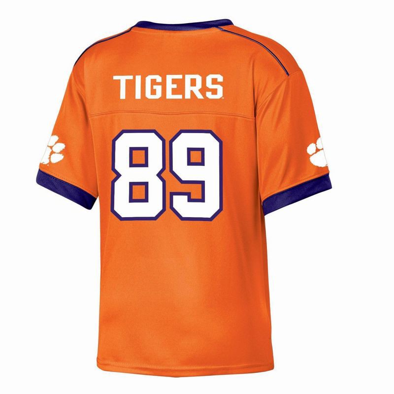 slide 2 of 3, NCAA Clemson Tigers Boys' Jersey - XS, 1 ct