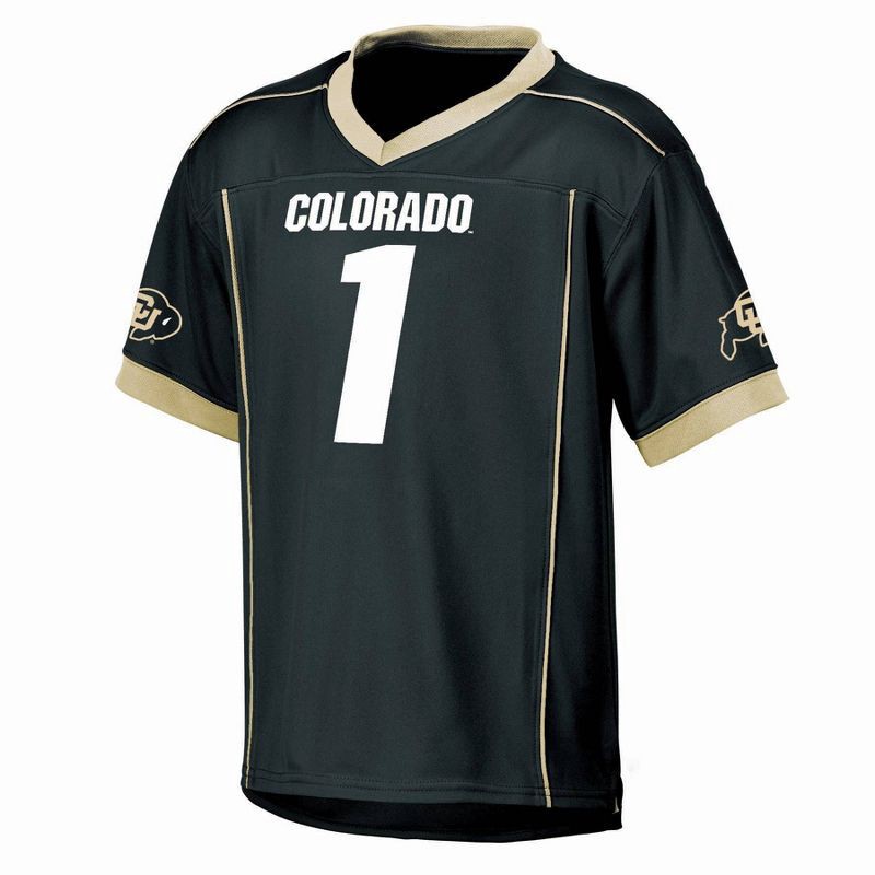 slide 1 of 3, NCAA Colorado Buffaloes Boys' Jersey - S, 1 ct